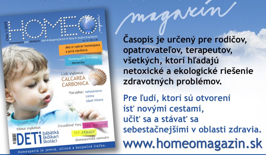 Časopis HOMEO magazín